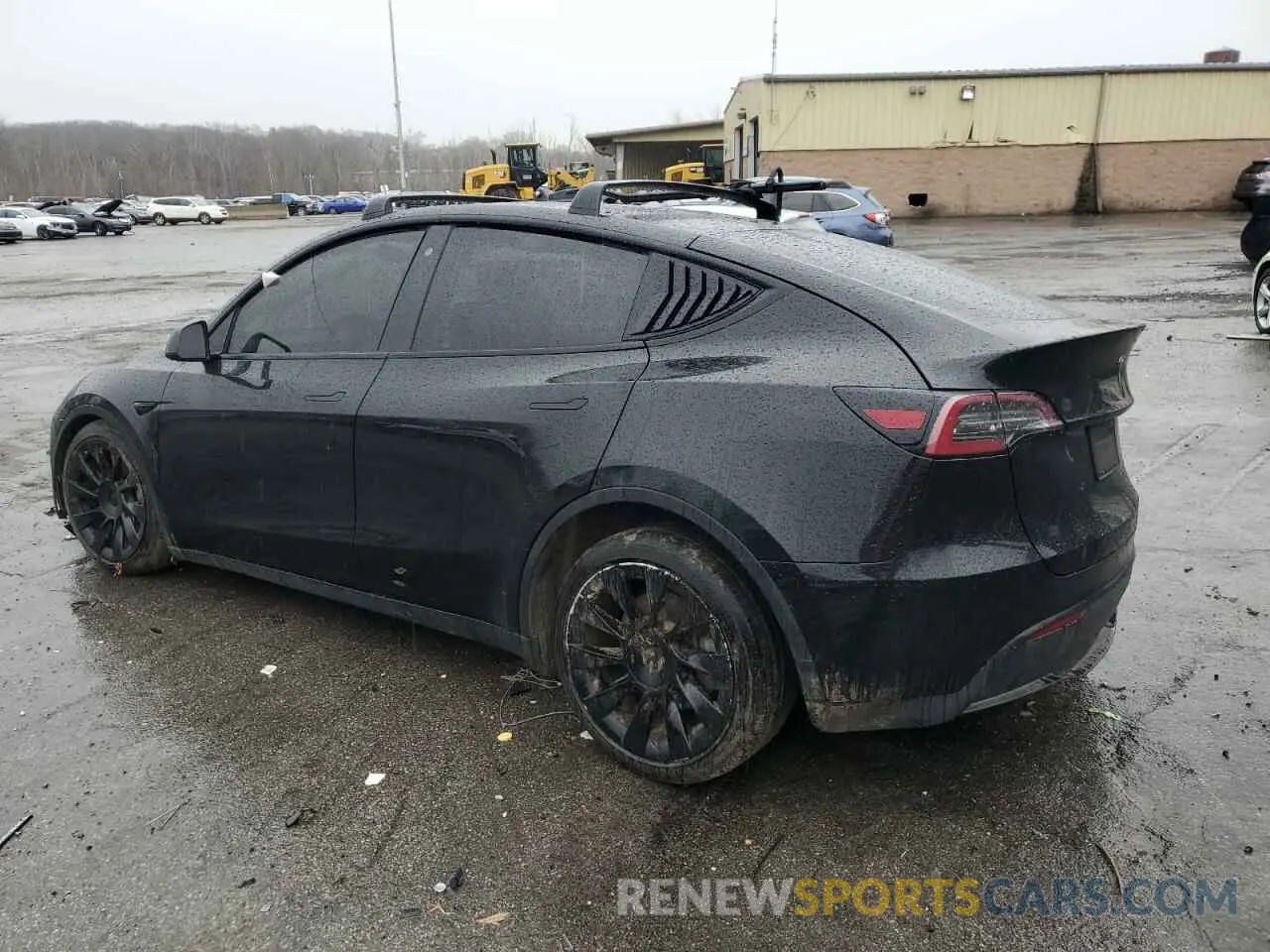 2 Photograph of a damaged car 5YJYGDEE9LF017234 TESLA MODEL Y 2020