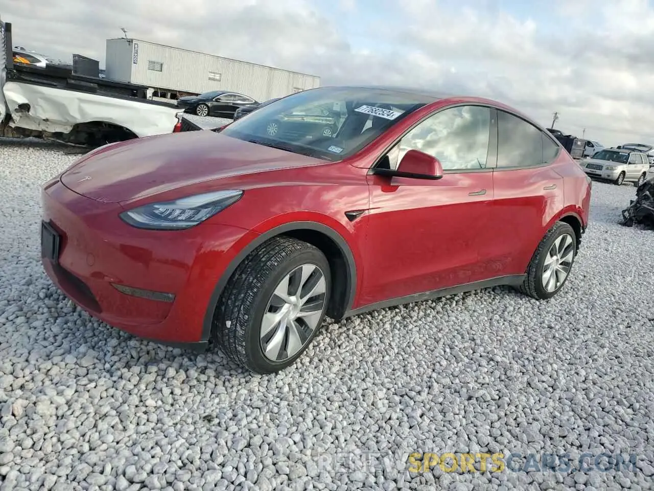 1 Фотография поврежденного автомобиля 5YJYGDEE9LF030372 TESLA MODEL Y 2020
