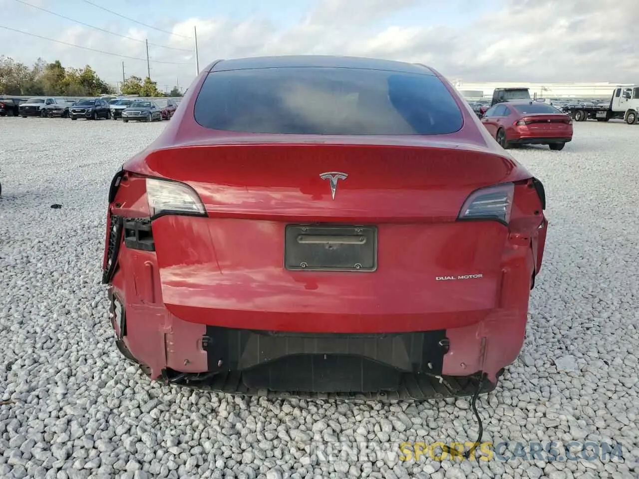 6 Фотография поврежденного автомобиля 5YJYGDEE9LF030372 TESLA MODEL Y 2020