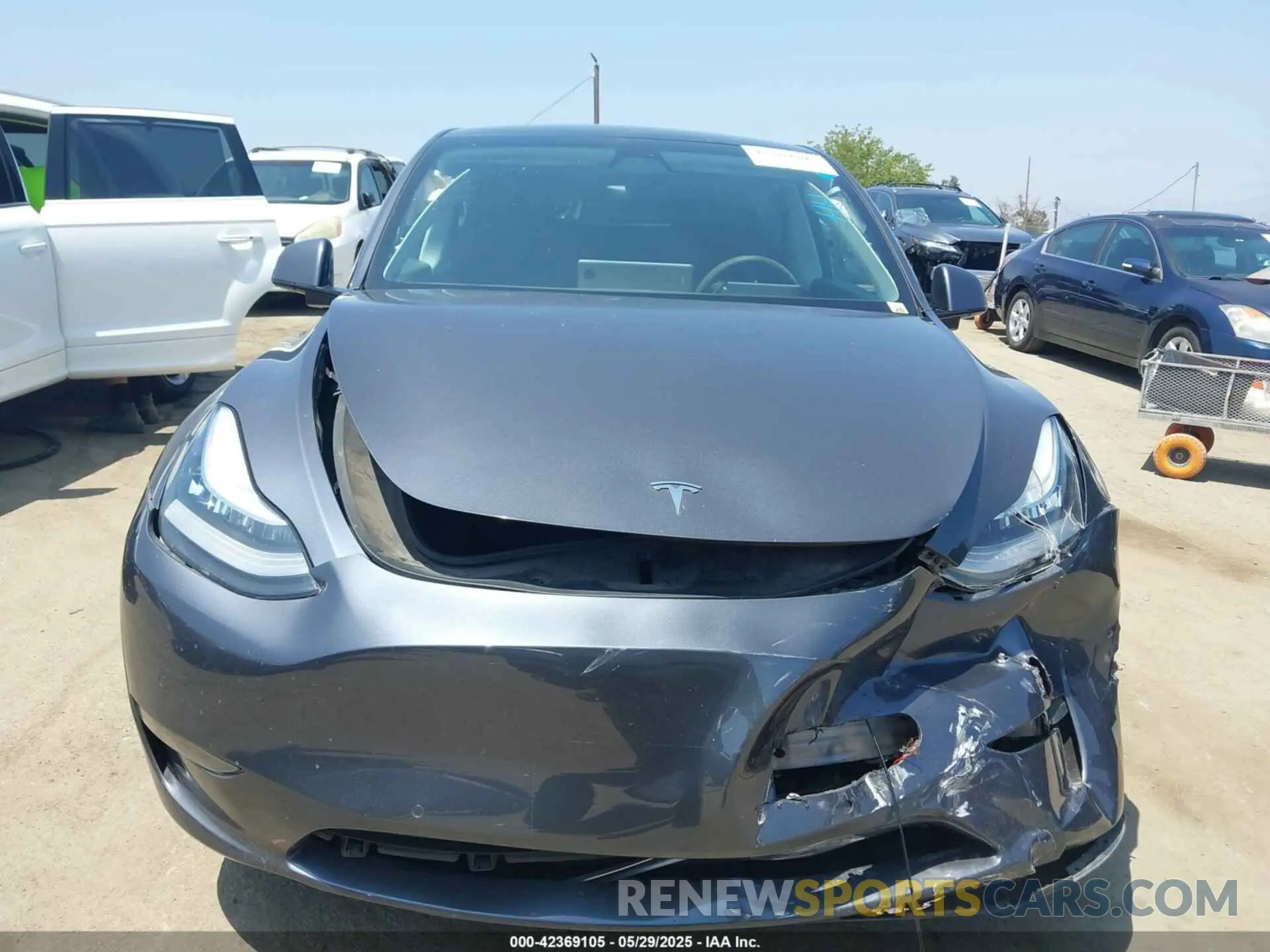 12 Photograph of a damaged car 5YJYGDEEXLF010356 TESLA MODEL Y 2020