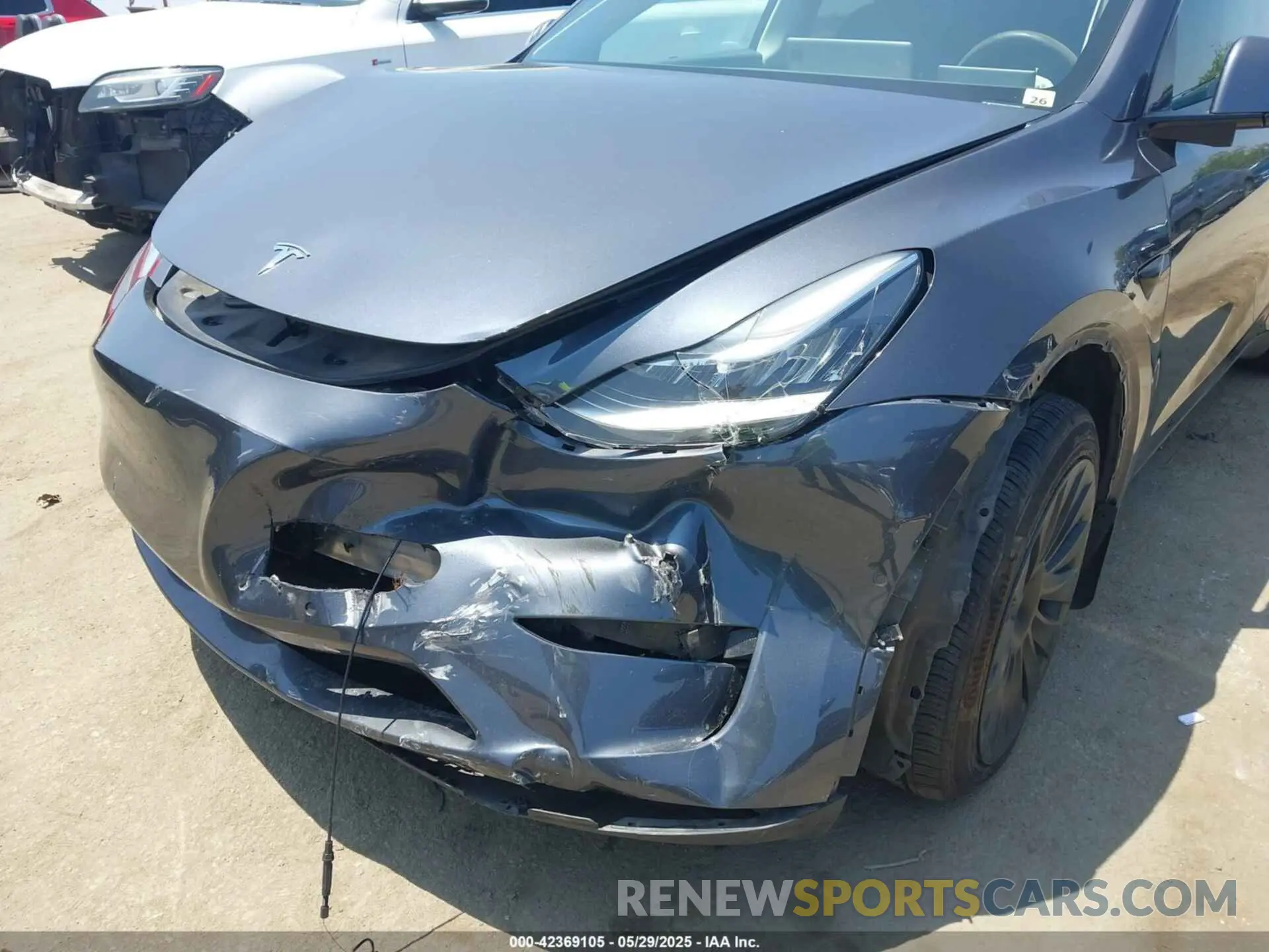 6 Photograph of a damaged car 5YJYGDEEXLF010356 TESLA MODEL Y 2020
