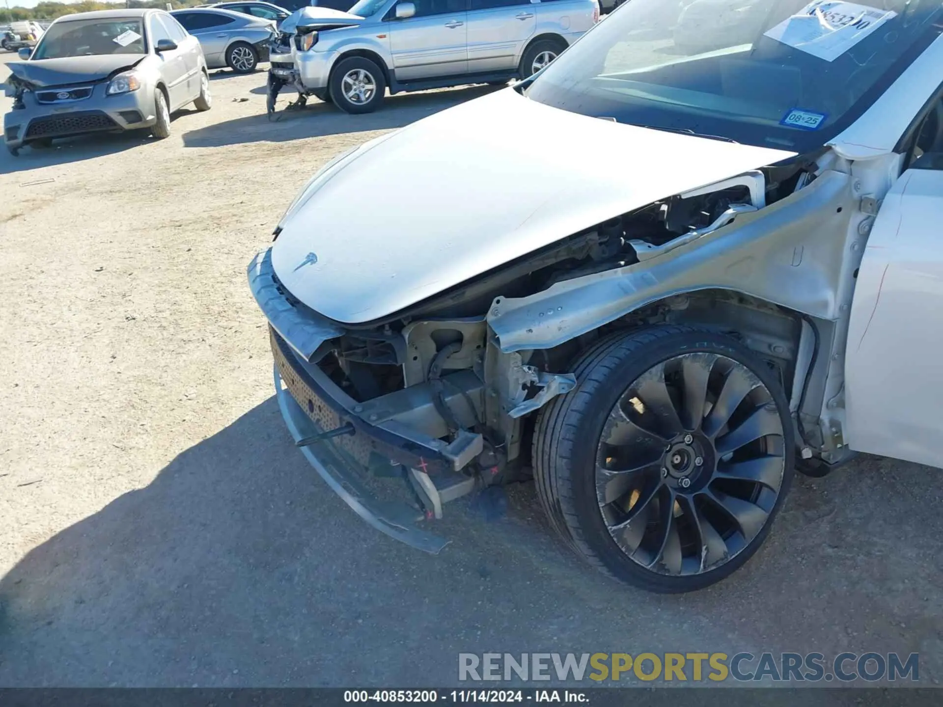6 Фотография поврежденного автомобиля 5YJYGDEEXLF027187 TESLA MODEL Y 2020