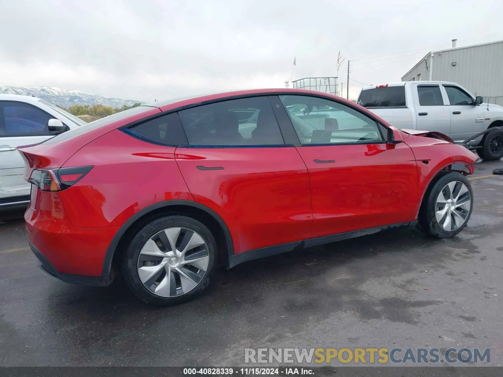 14 Фотография поврежденного автомобиля 5YJYGDEEXLF030364 TESLA MODEL Y 2020
