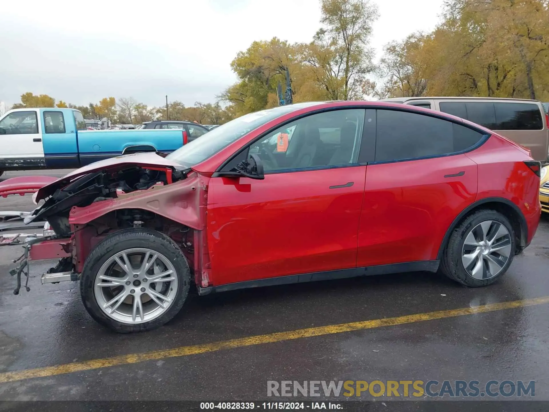 15 Фотография поврежденного автомобиля 5YJYGDEEXLF030364 TESLA MODEL Y 2020