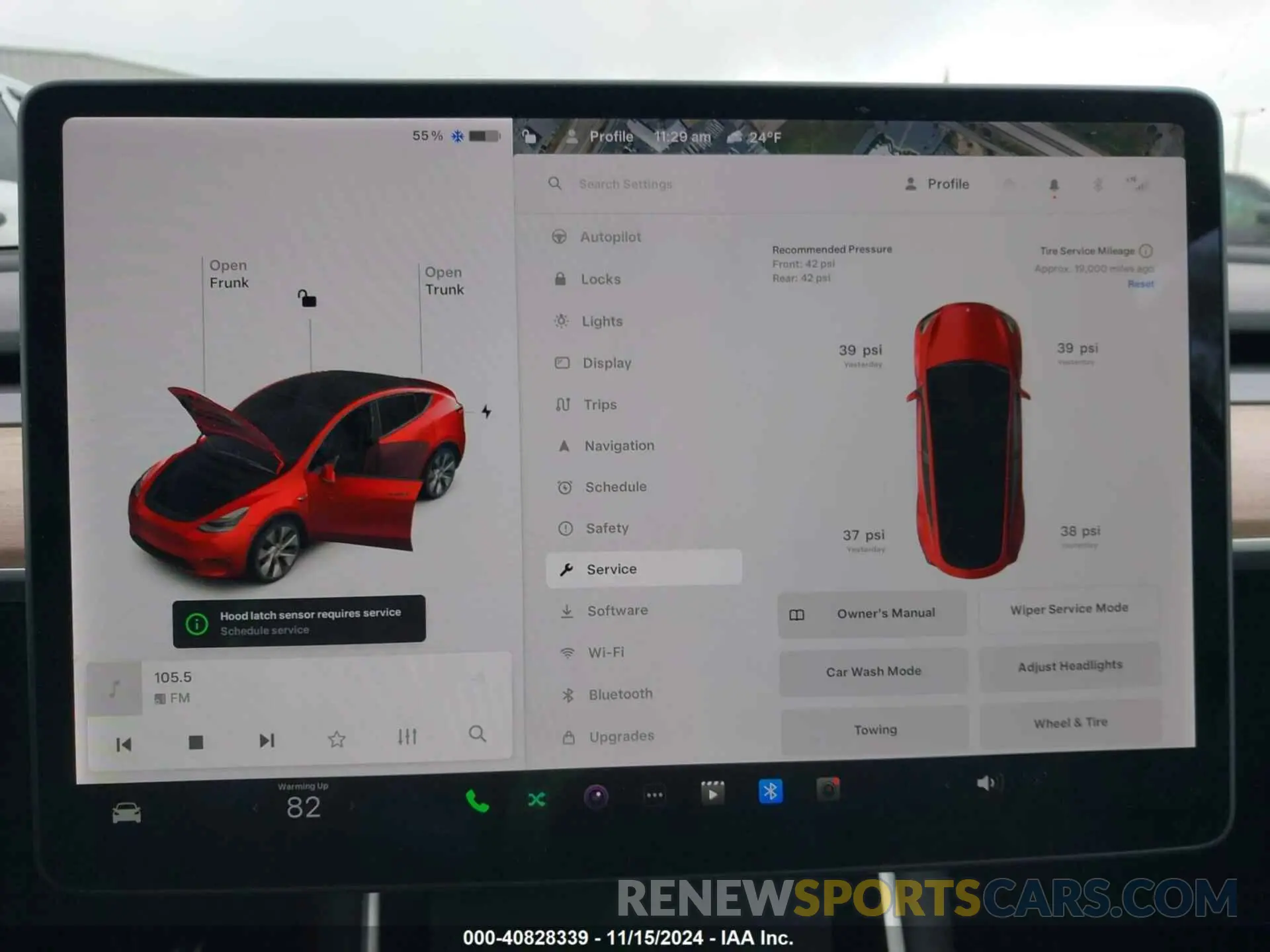 19 Фотография поврежденного автомобиля 5YJYGDEEXLF030364 TESLA MODEL Y 2020
