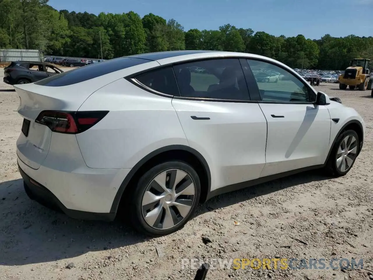 3 Фотография поврежденного автомобиля 5YJYGDEEXLF043910 TESLA MODEL Y 2020