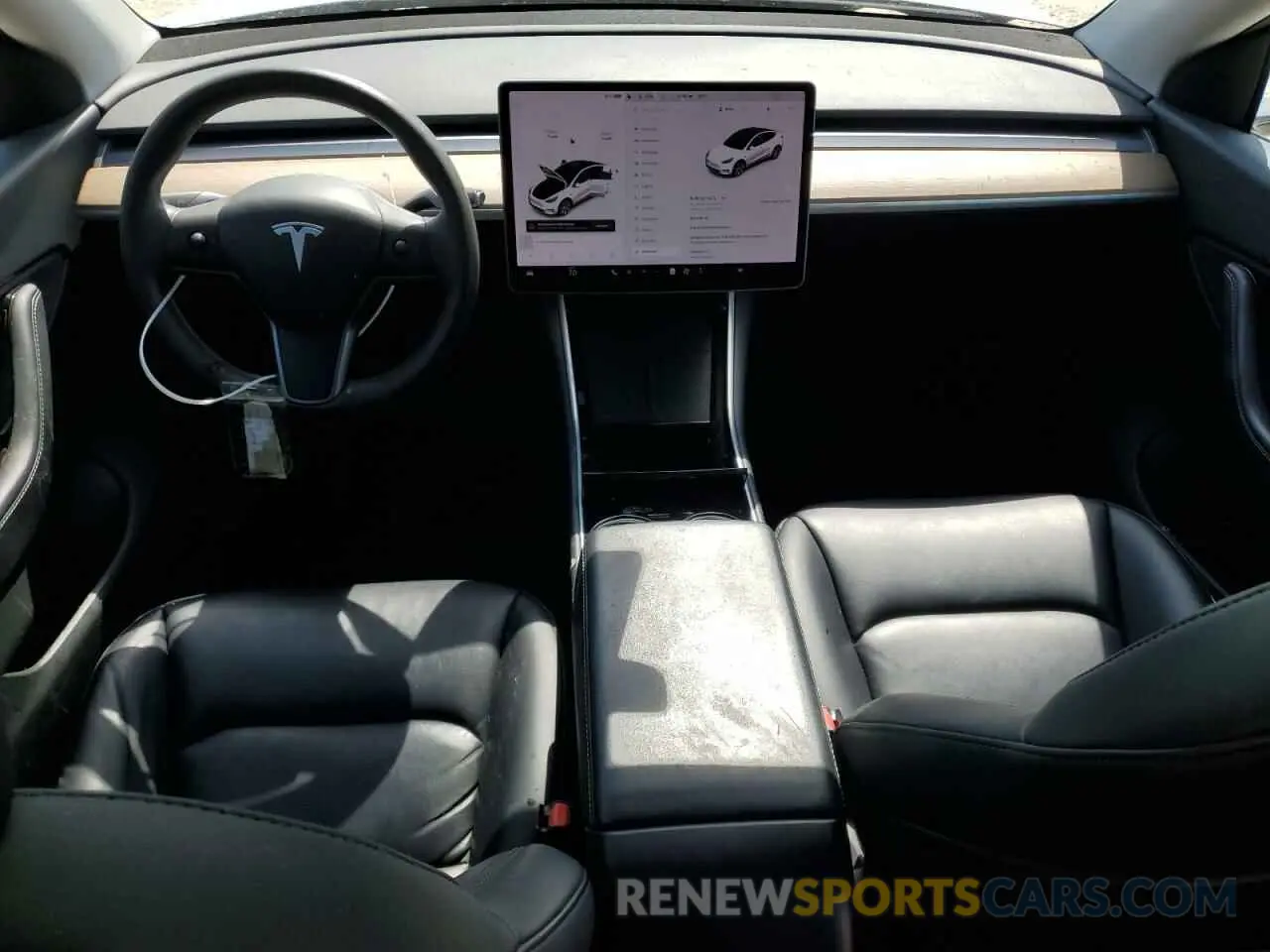 8 Фотография поврежденного автомобиля 5YJYGDEEXLF043910 TESLA MODEL Y 2020