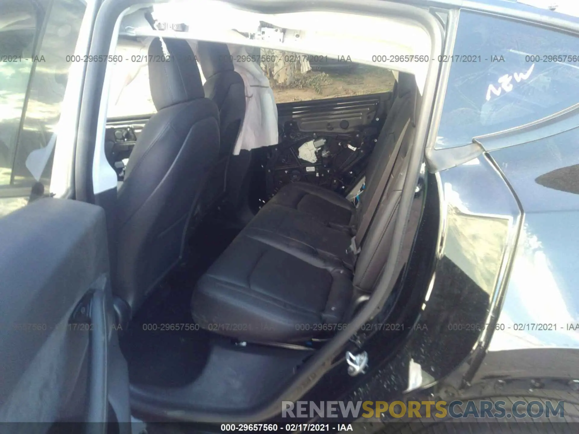 8 Photograph of a damaged car 5YJYGDEEXLF052476 TESLA MODEL Y 2020