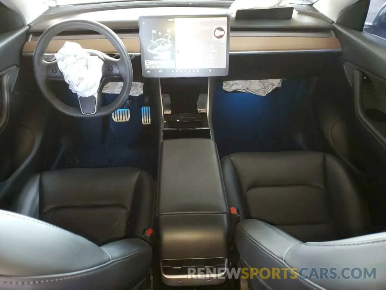 8 Photograph of a damaged car 5YJYGDEF1LF038555 TESLA MODEL Y 2020