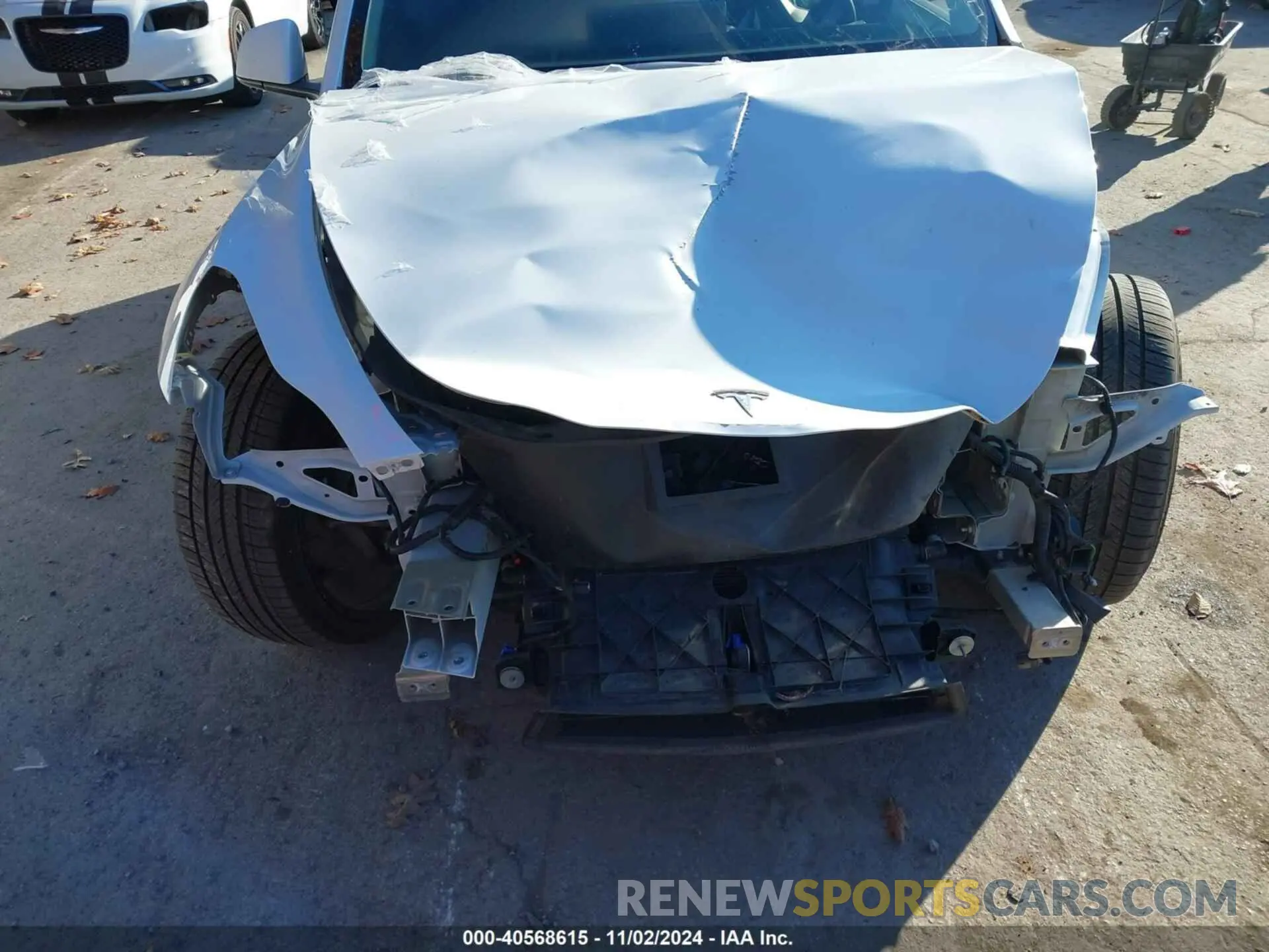 6 Photograph of a damaged car 5YJYGDEF1LF050009 TESLA MODEL Y 2020