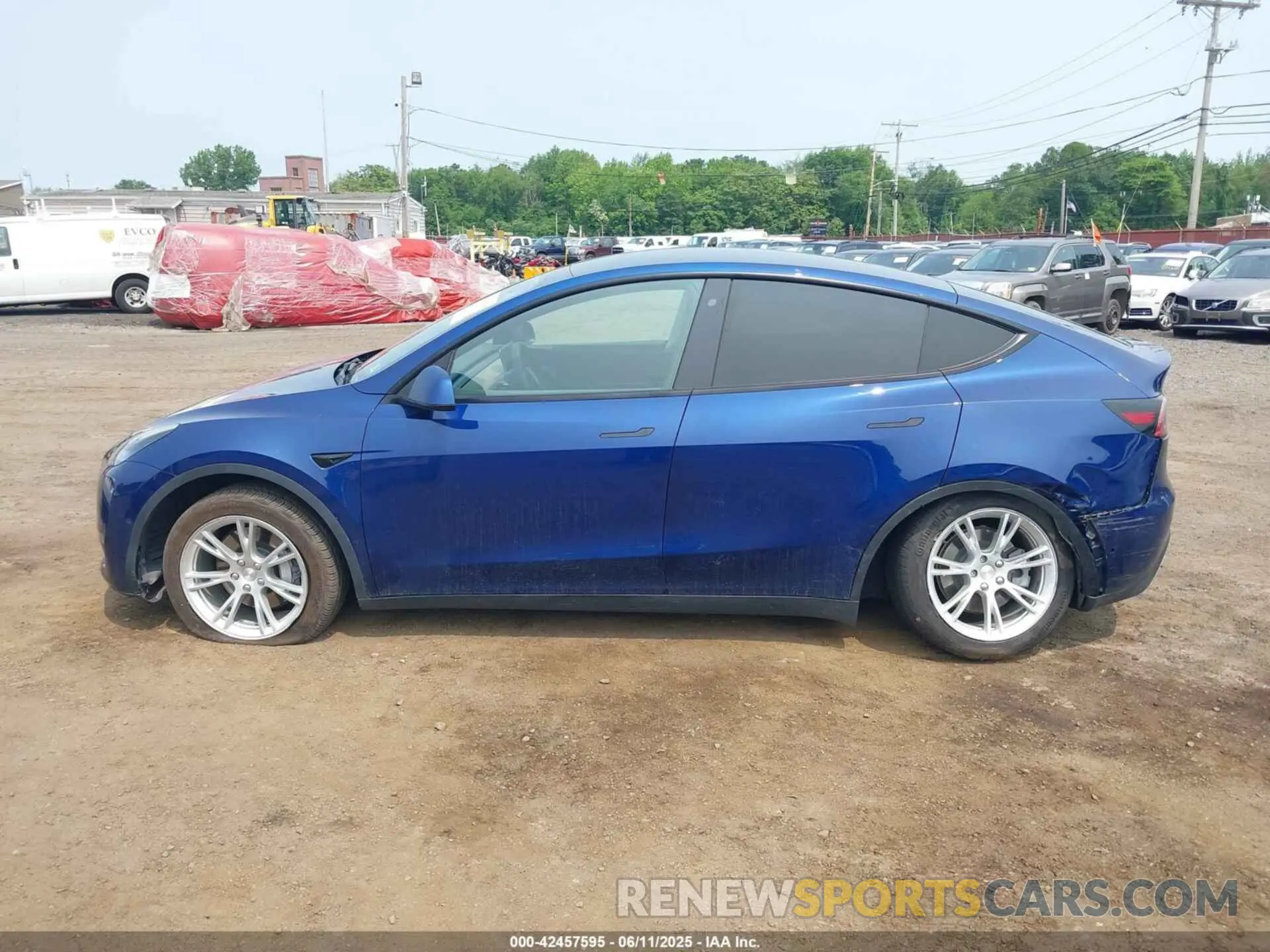 14 Фотография поврежденного автомобиля 5YJYGDEF3LF005685 TESLA MODEL Y 2020
