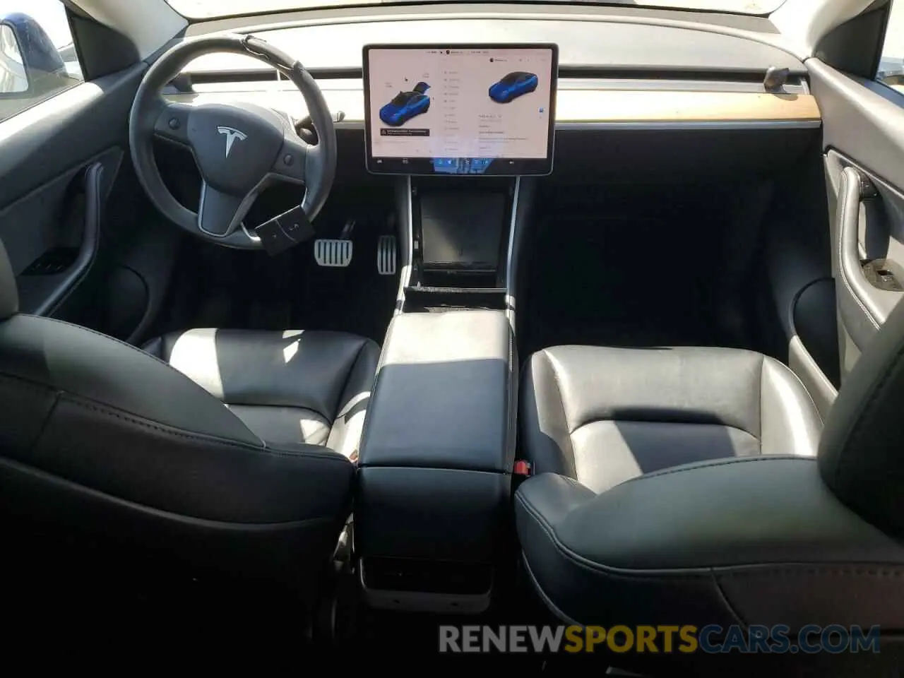 8 Photograph of a damaged car 5YJYGDEF4LF014041 TESLA MODEL Y 2020