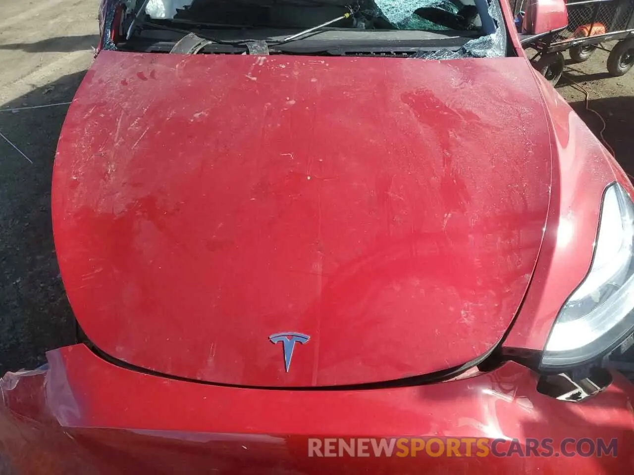 11 Фотография поврежденного автомобиля 5YJYGDEF6LF009729 TESLA MODEL Y 2020