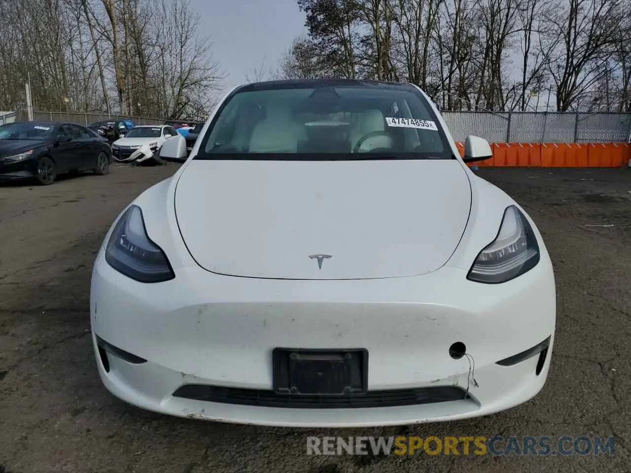 5 Photograph of a damaged car 5YJYGDEF6LF051768 TESLA MODEL Y 2020