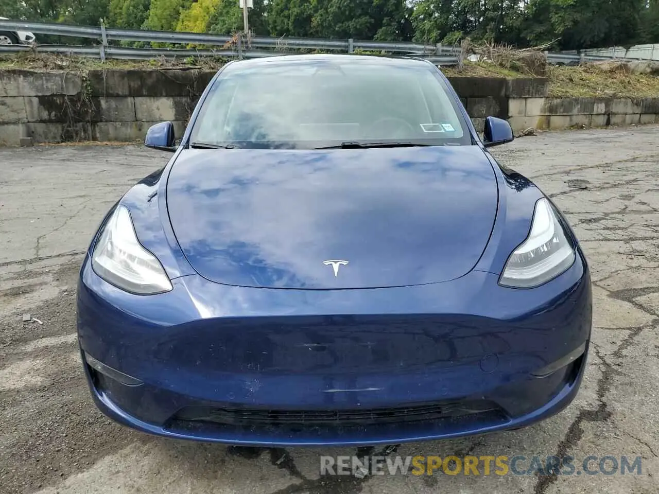 5 Фотография поврежденного автомобиля 5YJYGDEF7LF000909 TESLA MODEL Y 2020
