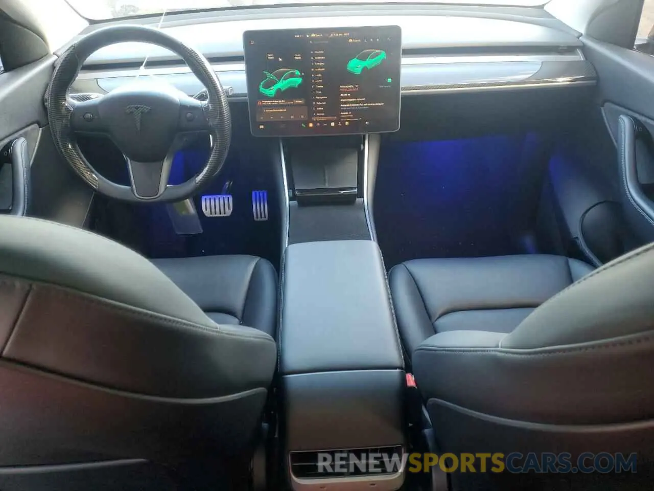 8 Photograph of a damaged car 5YJYGDEF8LF039587 TESLA MODEL Y 2020