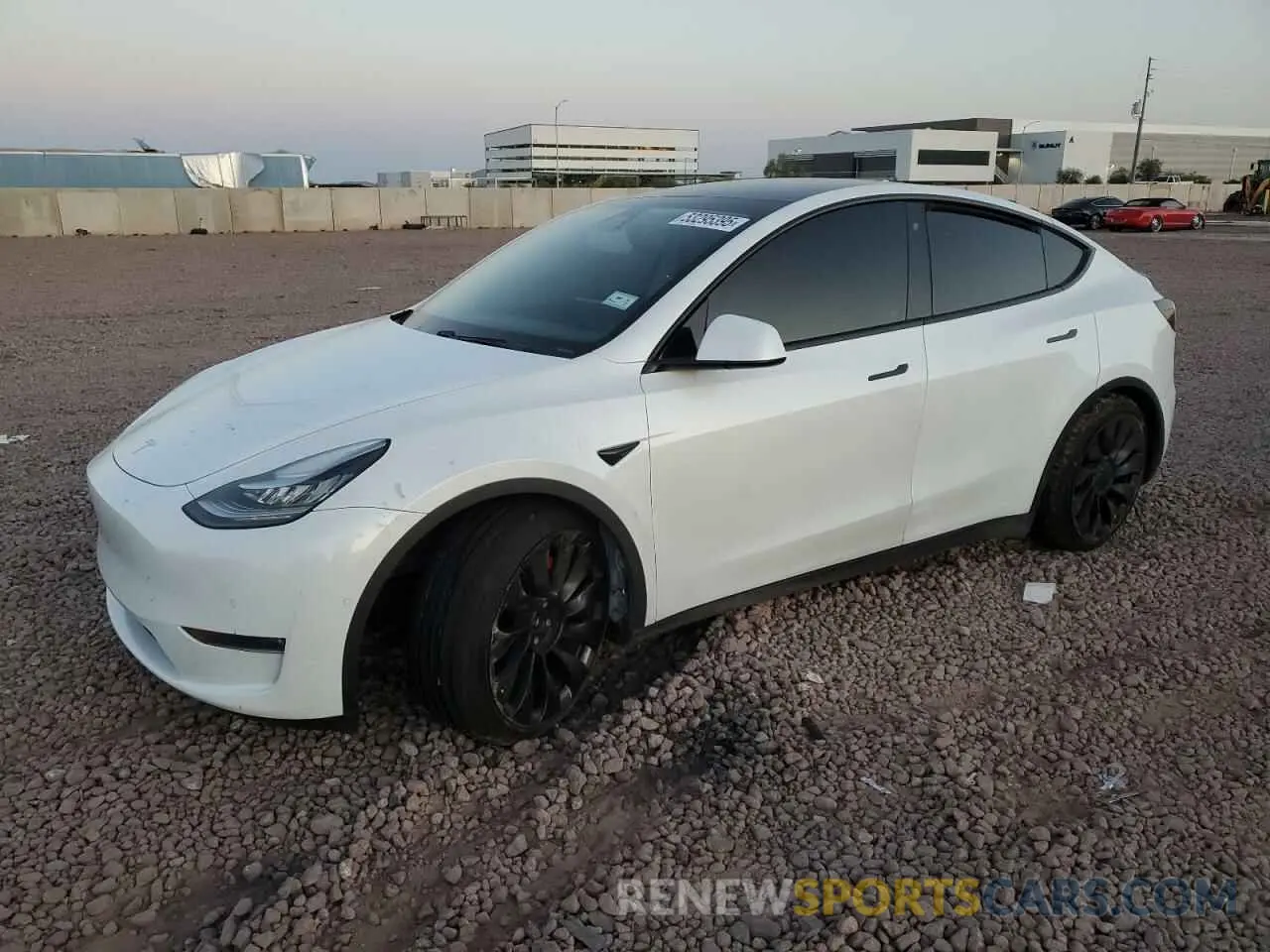1 Фотография поврежденного автомобиля 5YJYGDEF9LF013855 TESLA MODEL Y 2020