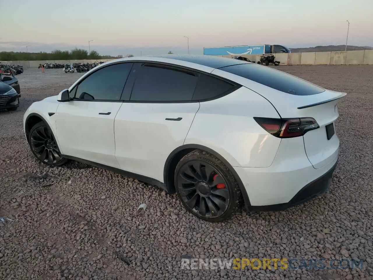 2 Фотография поврежденного автомобиля 5YJYGDEF9LF013855 TESLA MODEL Y 2020