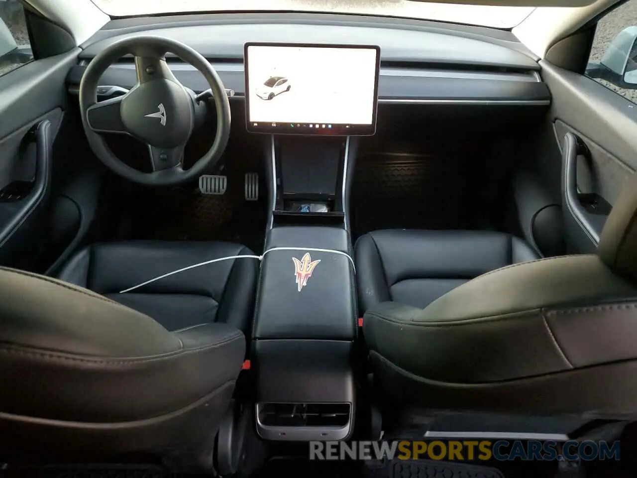8 Фотография поврежденного автомобиля 5YJYGDEF9LF013855 TESLA MODEL Y 2020