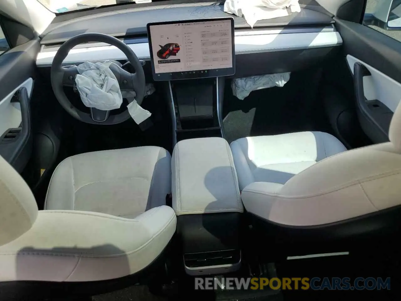 8 Photograph of a damaged car 5YJYGDEF9LF023060 TESLA MODEL Y 2020