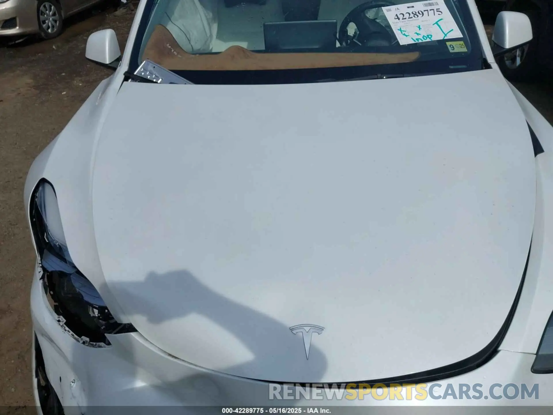 10 Фотография поврежденного автомобиля 5YJYGAED8MF173496 TESLA MODEL Y 2021