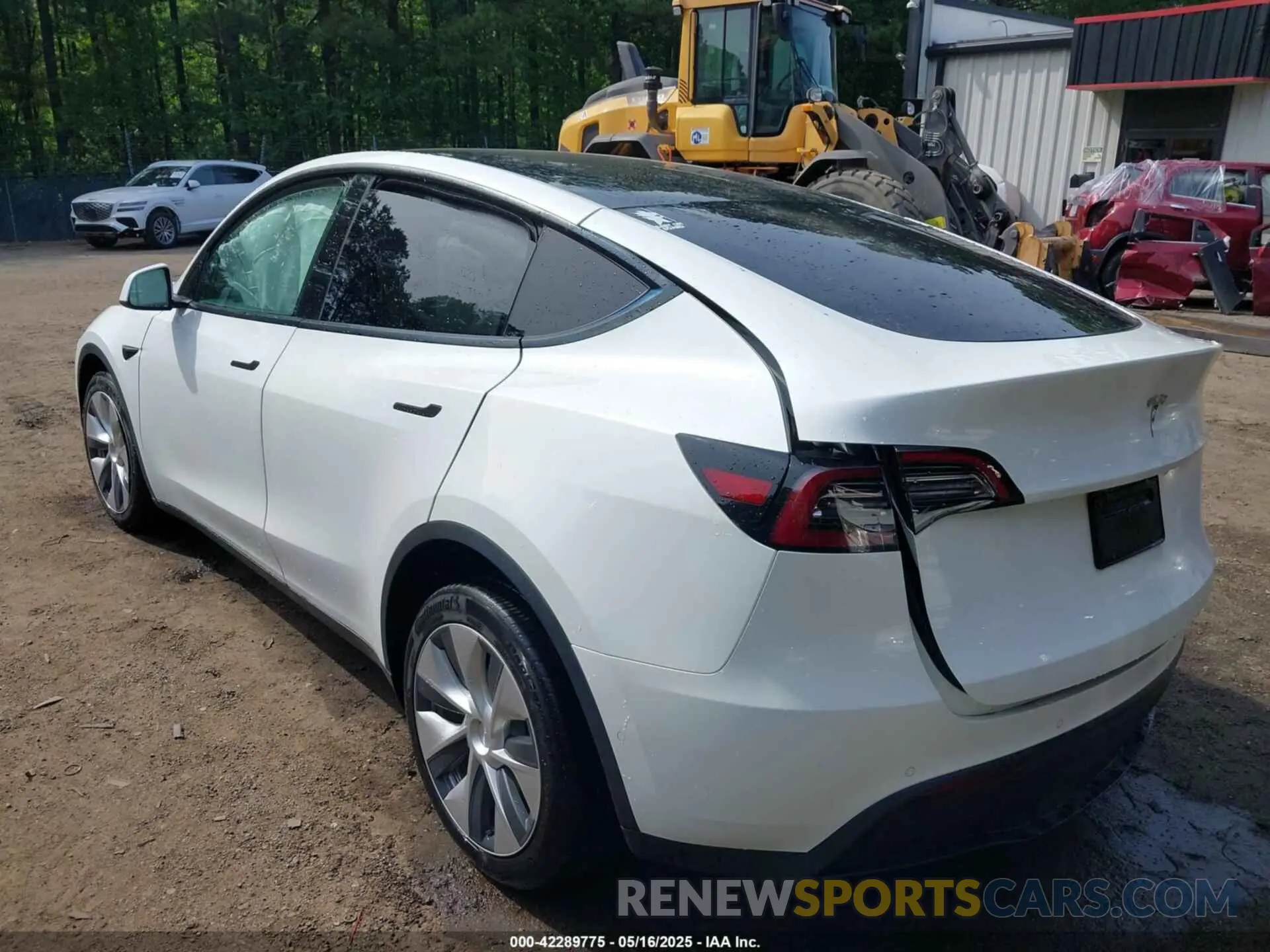 3 Фотография поврежденного автомобиля 5YJYGAED8MF173496 TESLA MODEL Y 2021