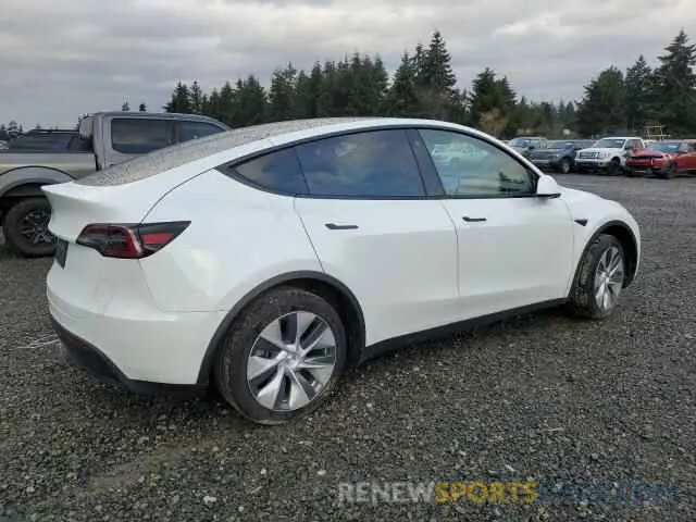 3 Photograph of a damaged car 5YJYGAEDXMF174021 TESLA MODEL Y 2021