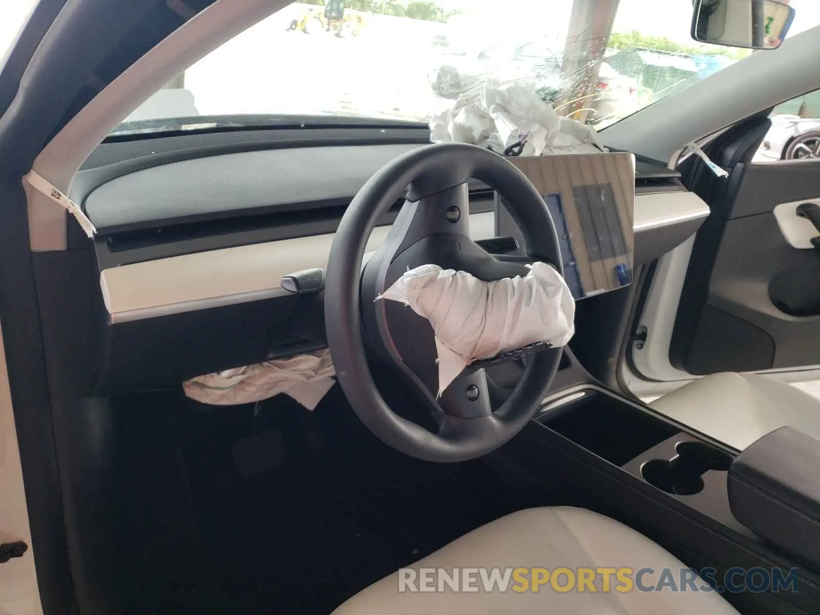 8 Фотография поврежденного автомобиля 5YJYGAEE0MF187644 TESLA MODEL Y 2021