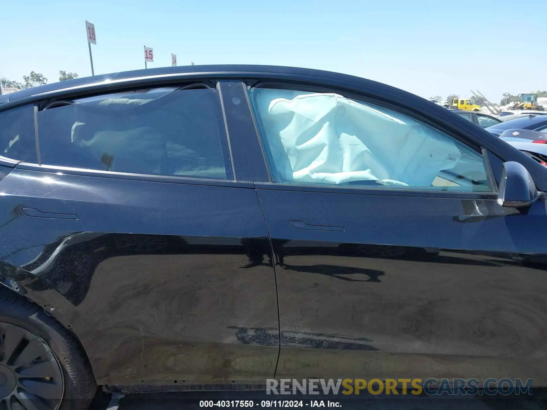 13 Фотография поврежденного автомобиля 5YJYGAEE0MF299487 TESLA MODEL Y 2021