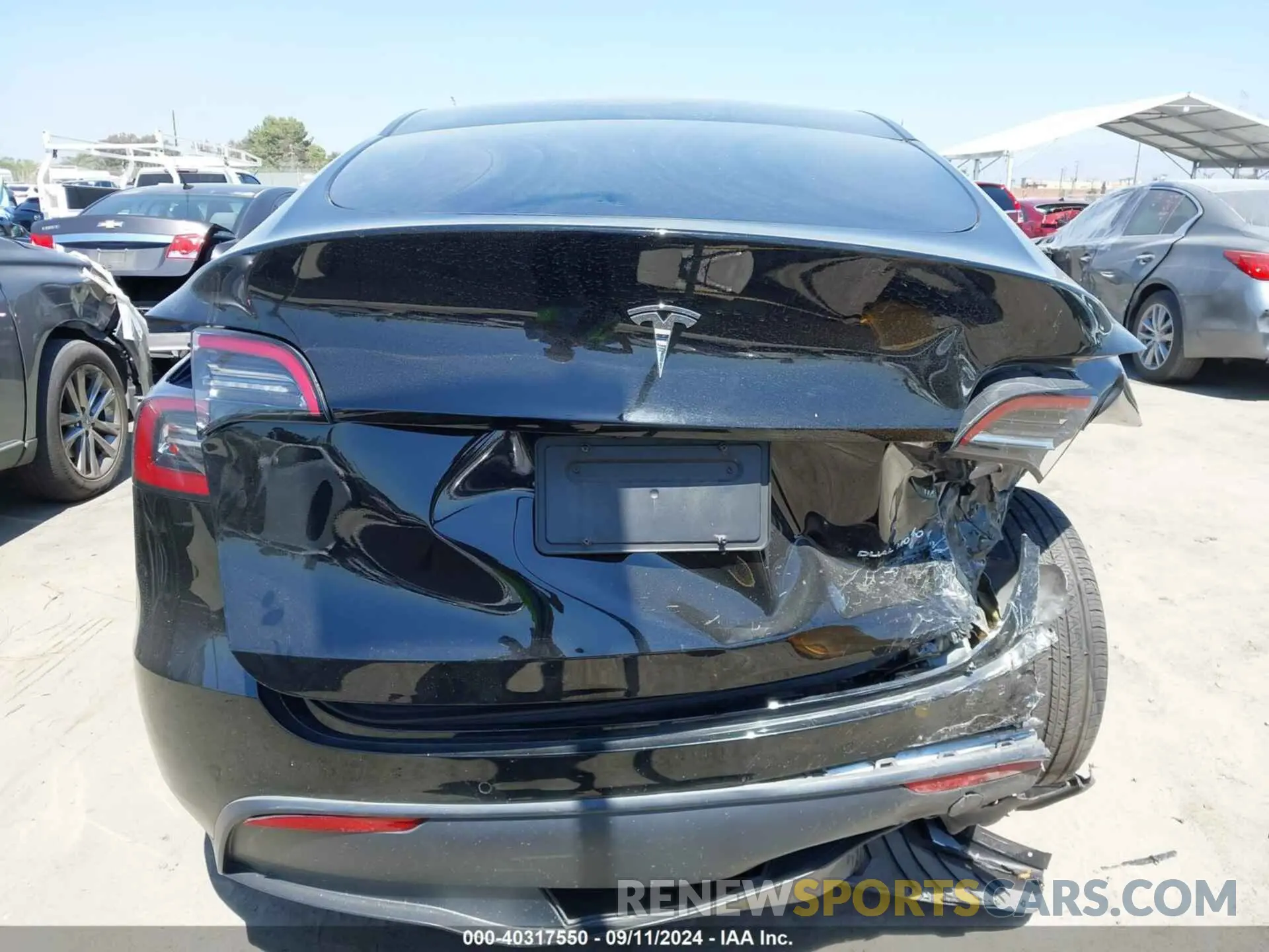 16 Фотография поврежденного автомобиля 5YJYGAEE0MF299487 TESLA MODEL Y 2021