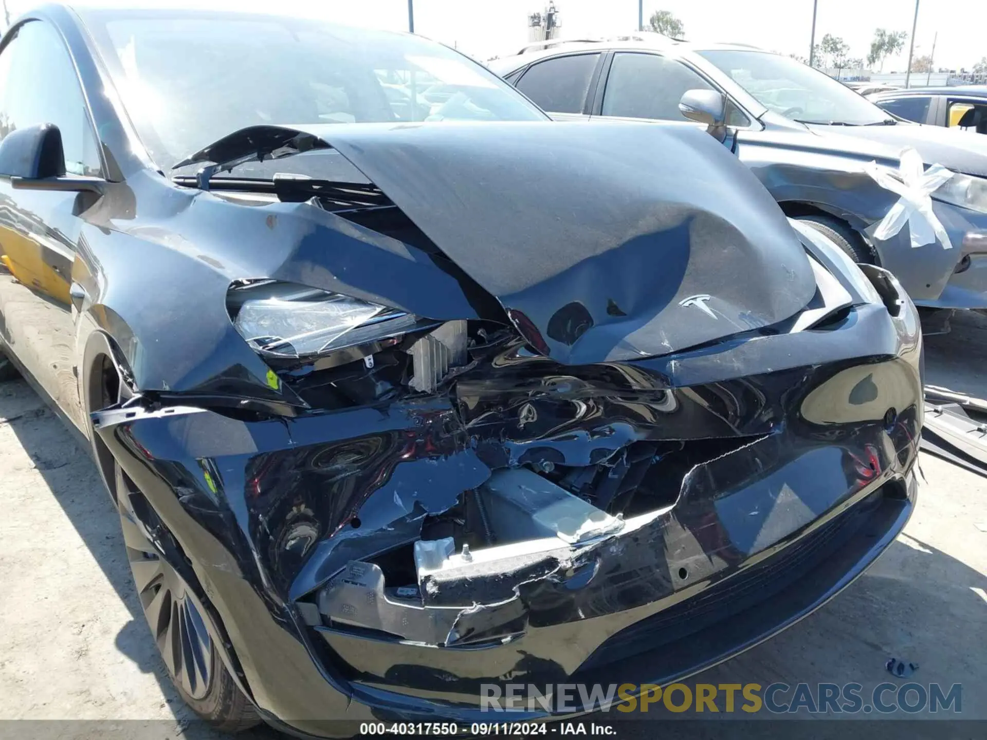 19 Фотография поврежденного автомобиля 5YJYGAEE0MF299487 TESLA MODEL Y 2021