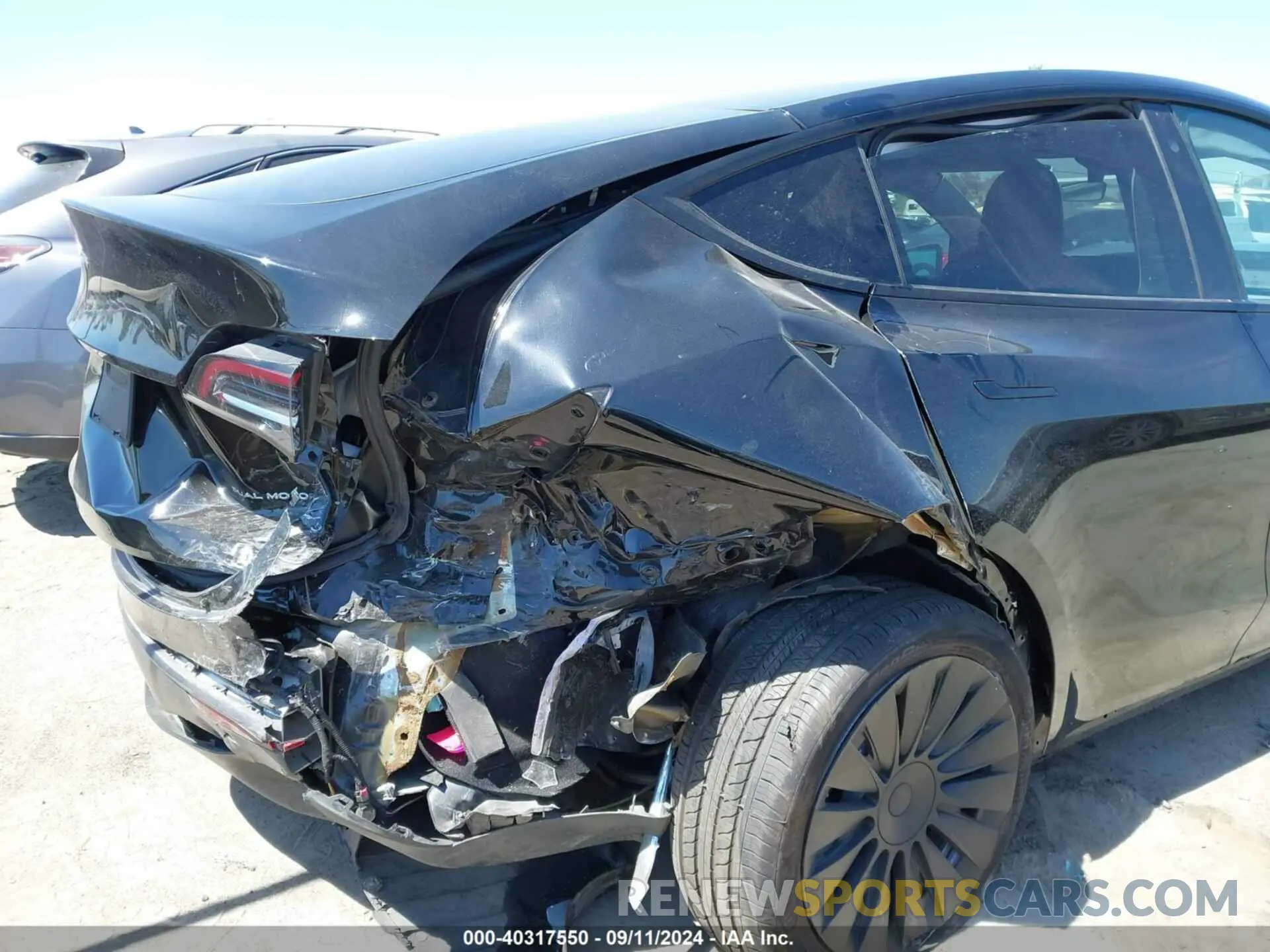 6 Фотография поврежденного автомобиля 5YJYGAEE0MF299487 TESLA MODEL Y 2021