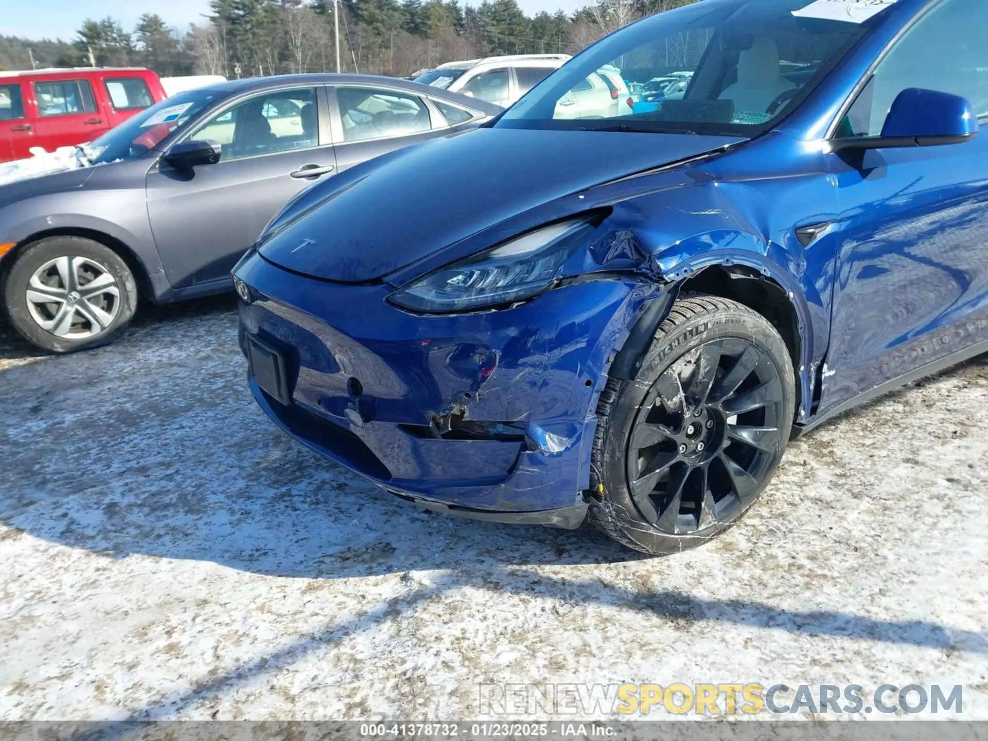 6 Photograph of a damaged car 5YJYGAEE1MF144432 TESLA MODEL Y 2021