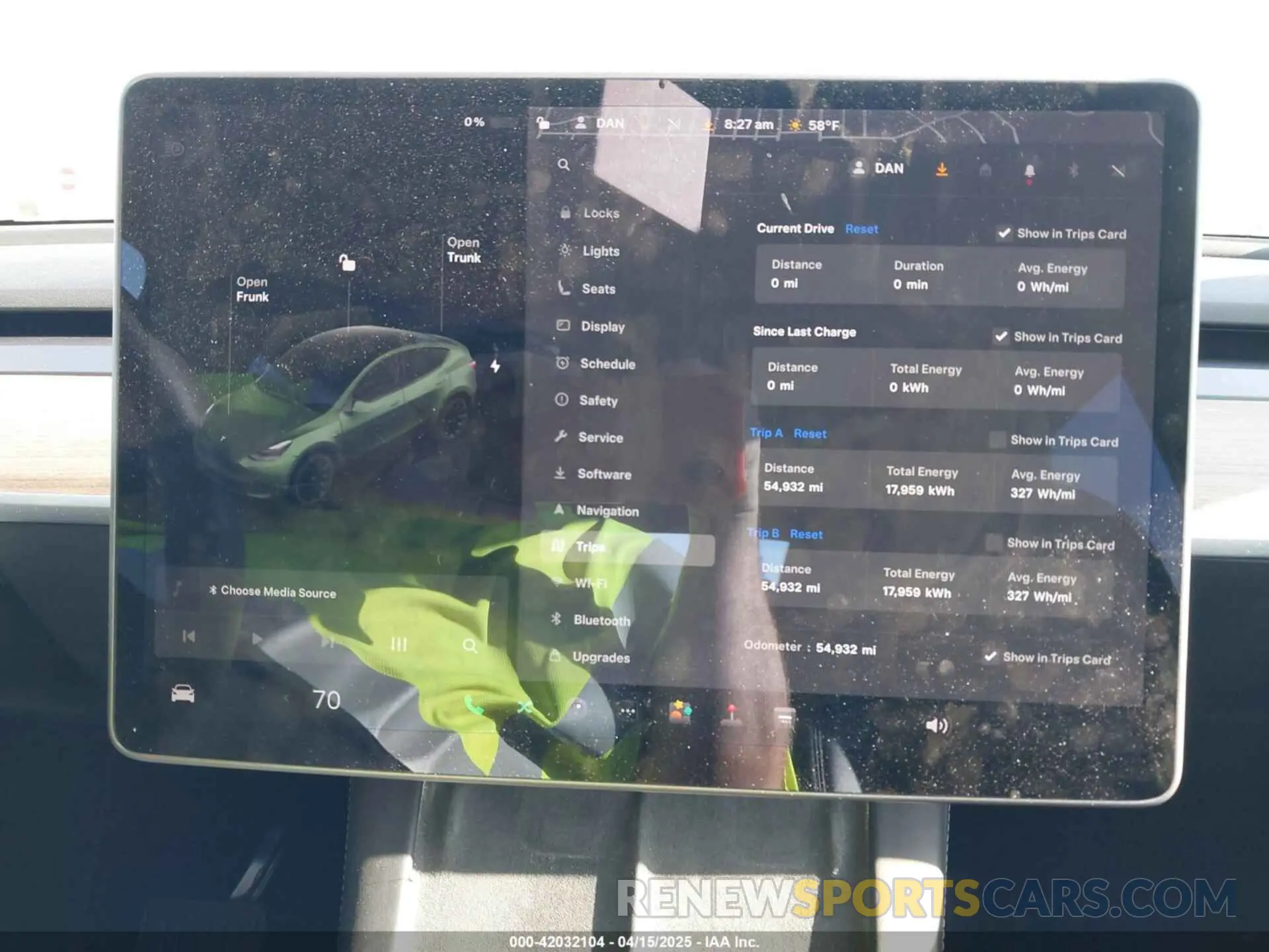 7 Фотография поврежденного автомобиля 5YJYGAEE1MF149887 TESLA MODEL Y 2021