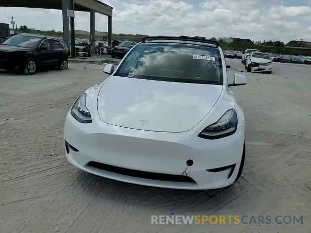 13 Фотография поврежденного автомобиля 5YJYGAEE1MF186602 TESLA MODEL Y 2021