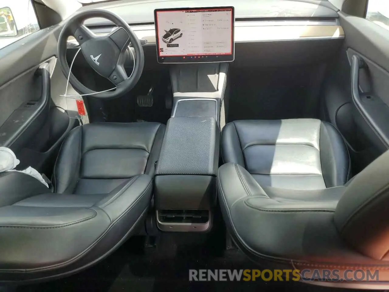 8 Фотография поврежденного автомобиля 5YJYGAEE1MF186602 TESLA MODEL Y 2021