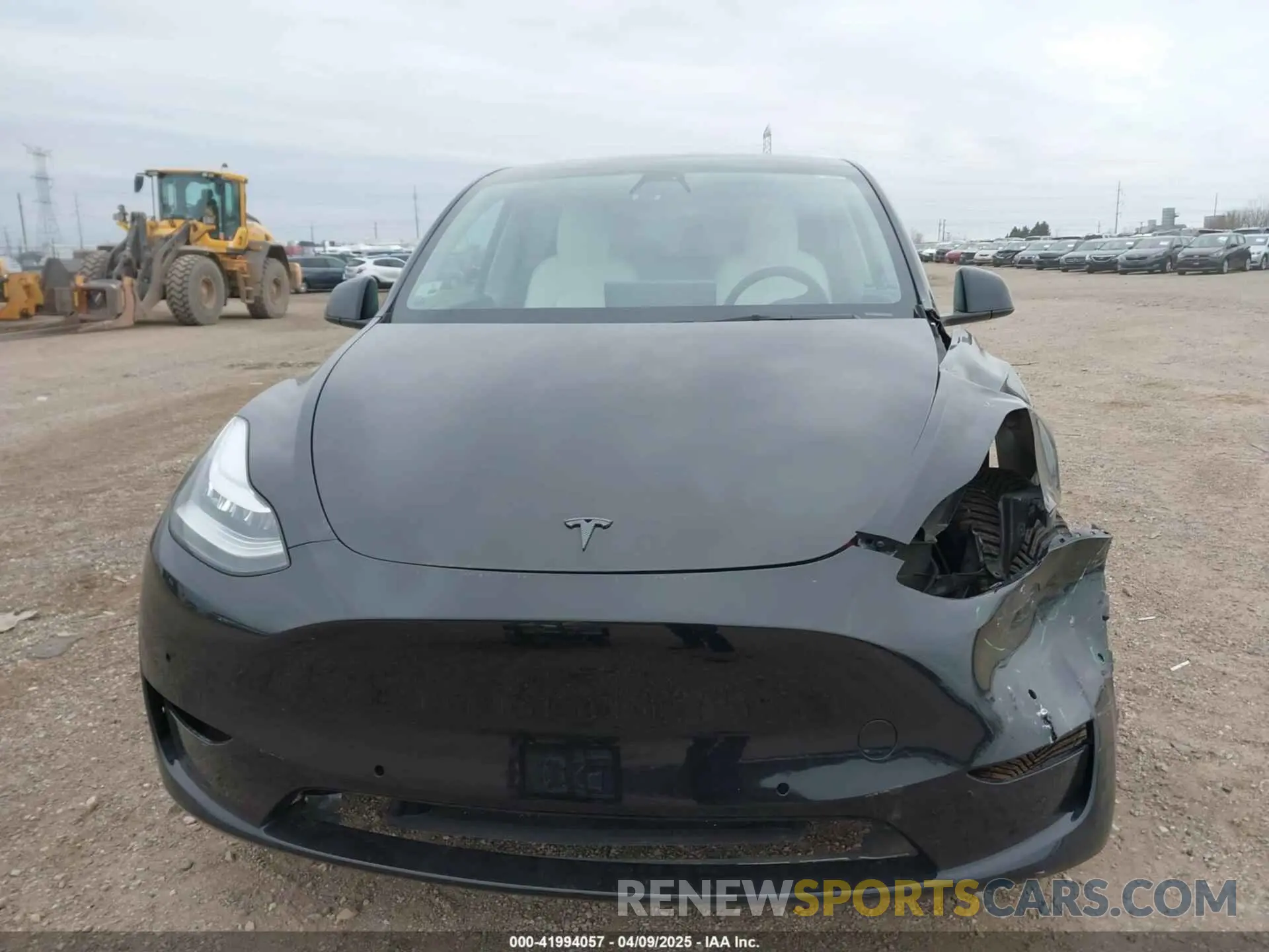12 Фотография поврежденного автомобиля 5YJYGAEE2MF228632 TESLA MODEL Y 2021