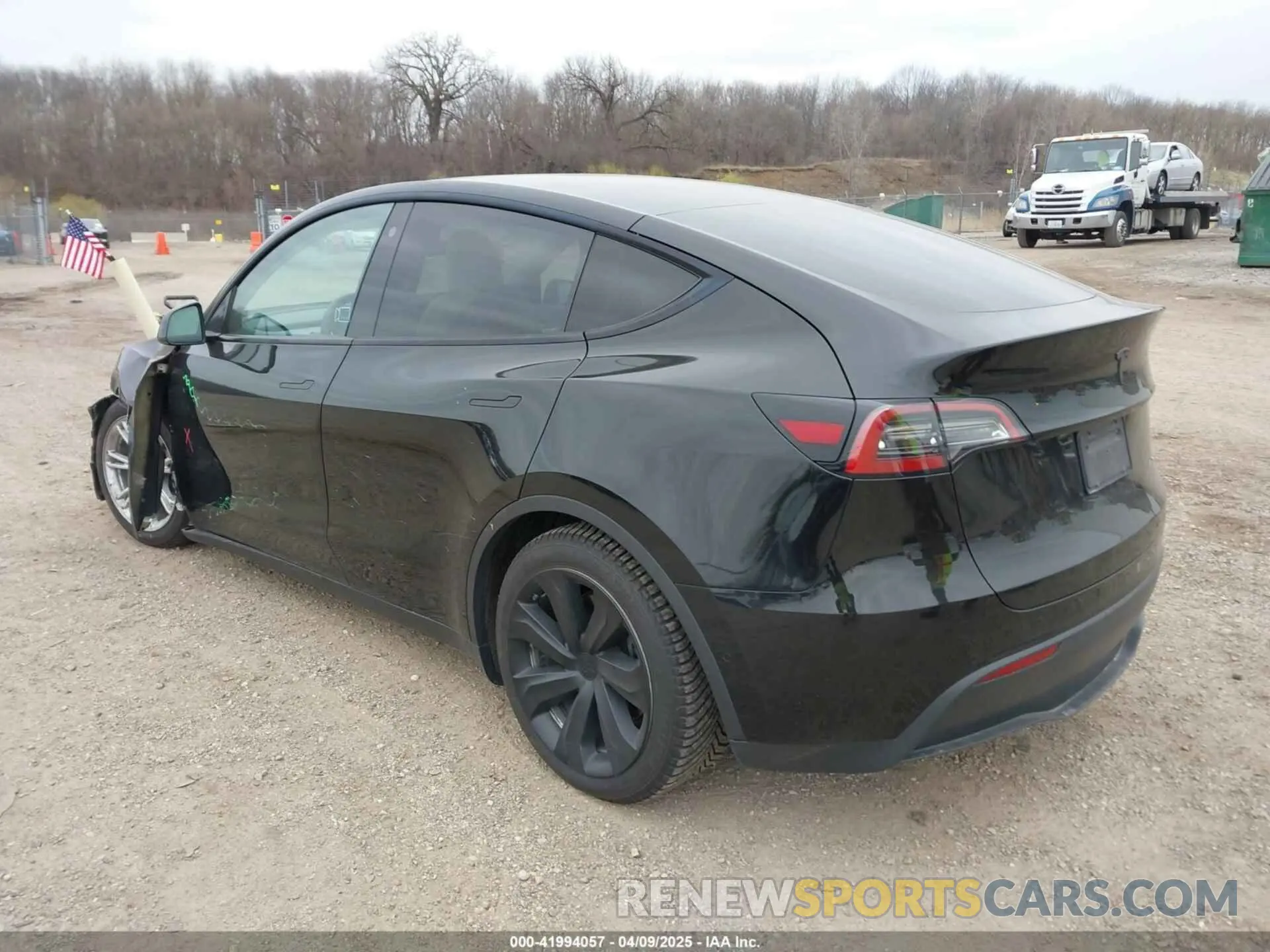 3 Фотография поврежденного автомобиля 5YJYGAEE2MF228632 TESLA MODEL Y 2021