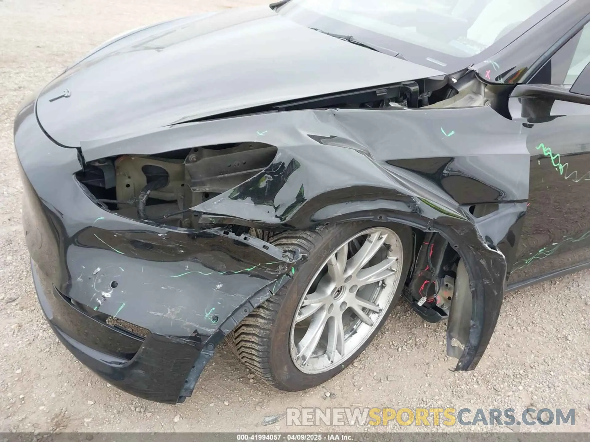 6 Фотография поврежденного автомобиля 5YJYGAEE2MF228632 TESLA MODEL Y 2021