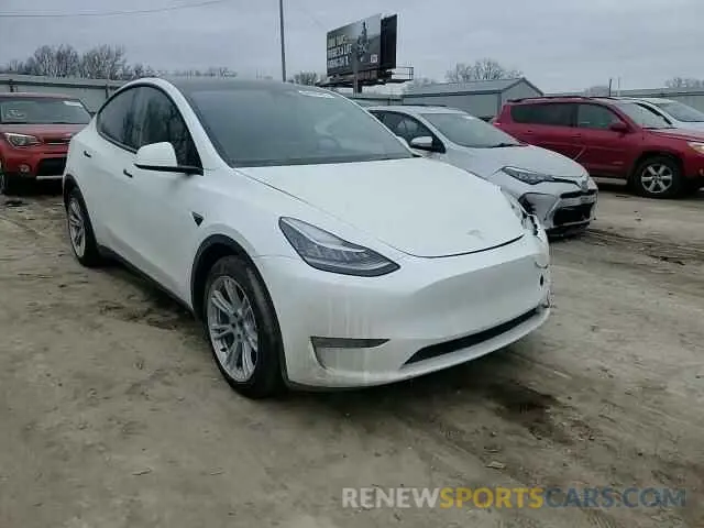10 Photograph of a damaged car 5YJYGAEE2MF232695 TESLA MODEL Y 2021