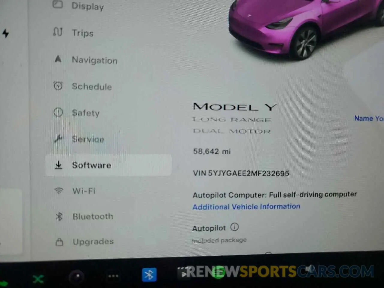 9 Photograph of a damaged car 5YJYGAEE2MF232695 TESLA MODEL Y 2021