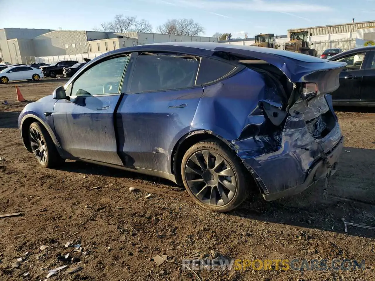 2 Фотография поврежденного автомобиля 5YJYGAEE2MF262571 TESLA MODEL Y 2021