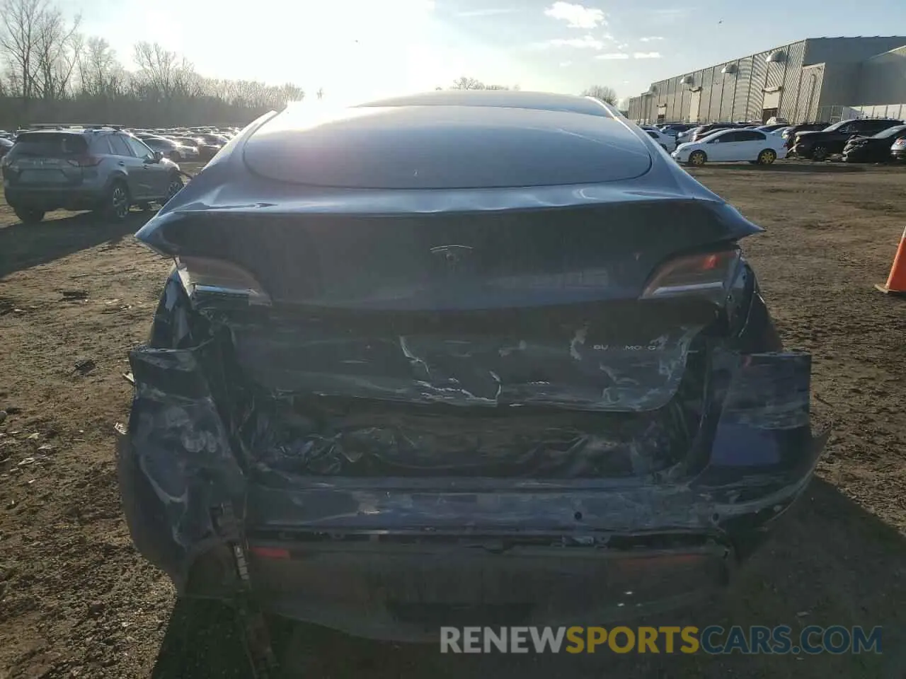 6 Фотография поврежденного автомобиля 5YJYGAEE2MF262571 TESLA MODEL Y 2021