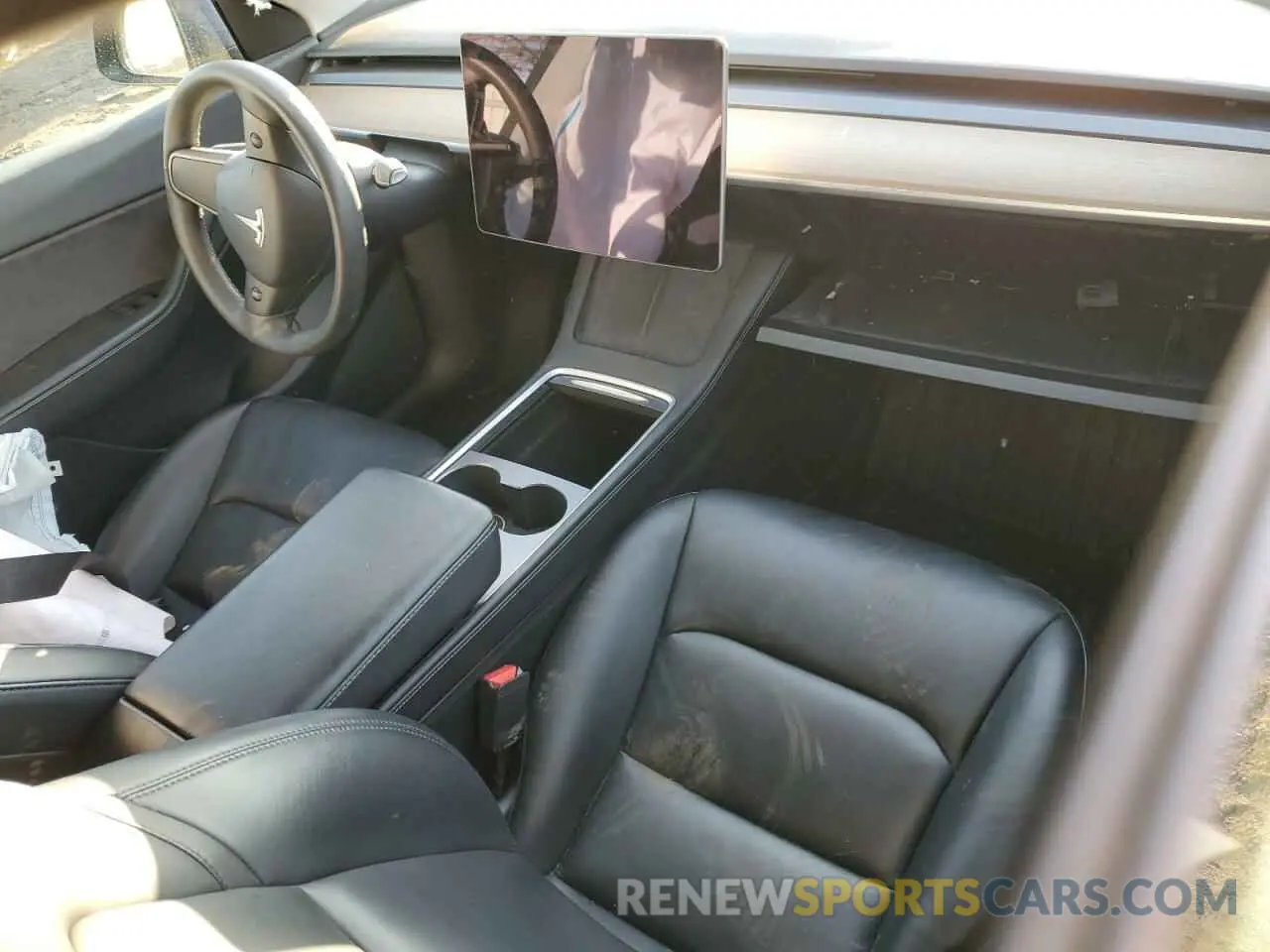8 Фотография поврежденного автомобиля 5YJYGAEE2MF262571 TESLA MODEL Y 2021