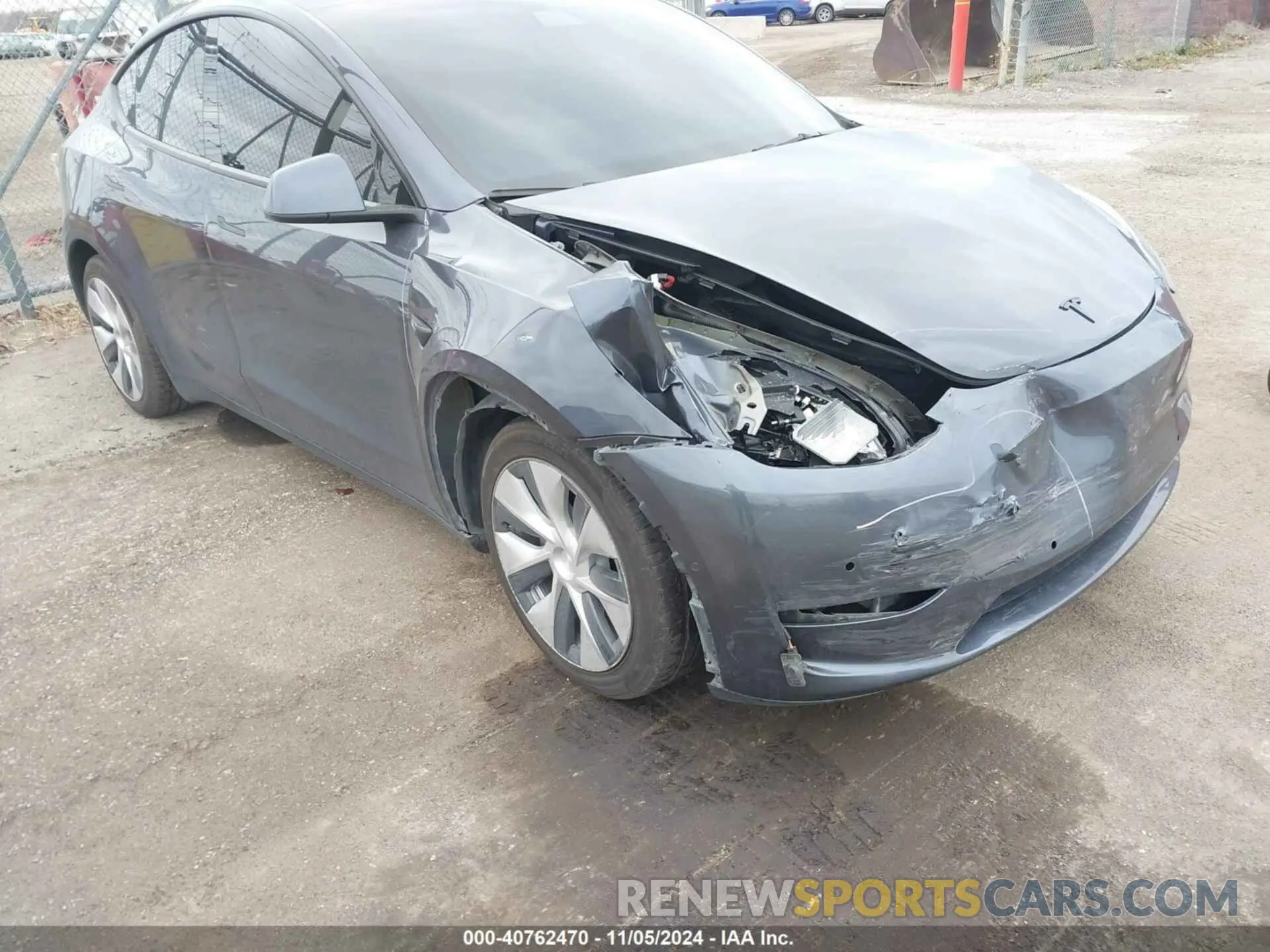 6 Photograph of a damaged car 5YJYGAEE2MF299930 TESLA MODEL Y 2021