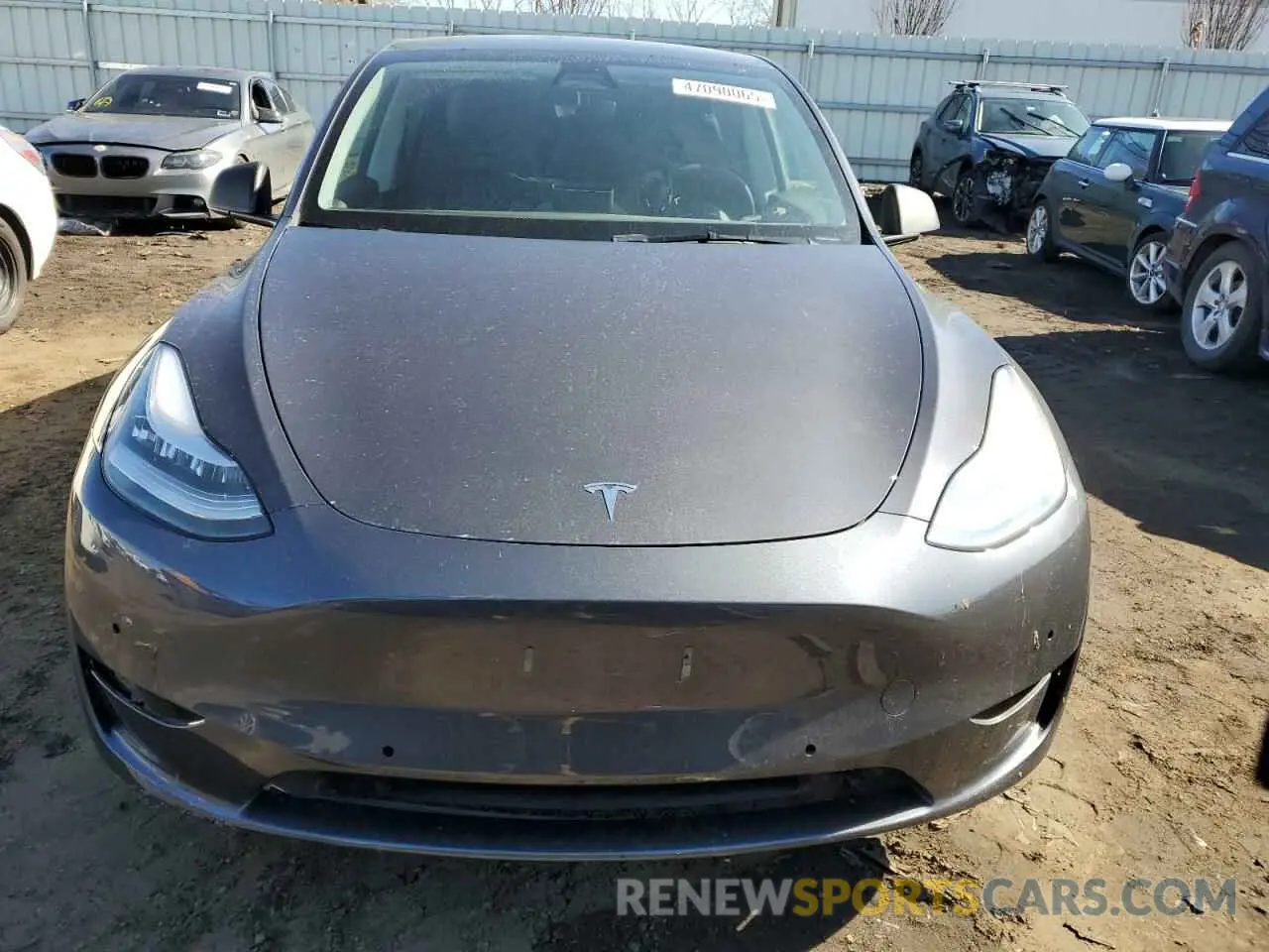 5 Фотография поврежденного автомобиля 5YJYGAEE3MF185533 TESLA MODEL Y 2021