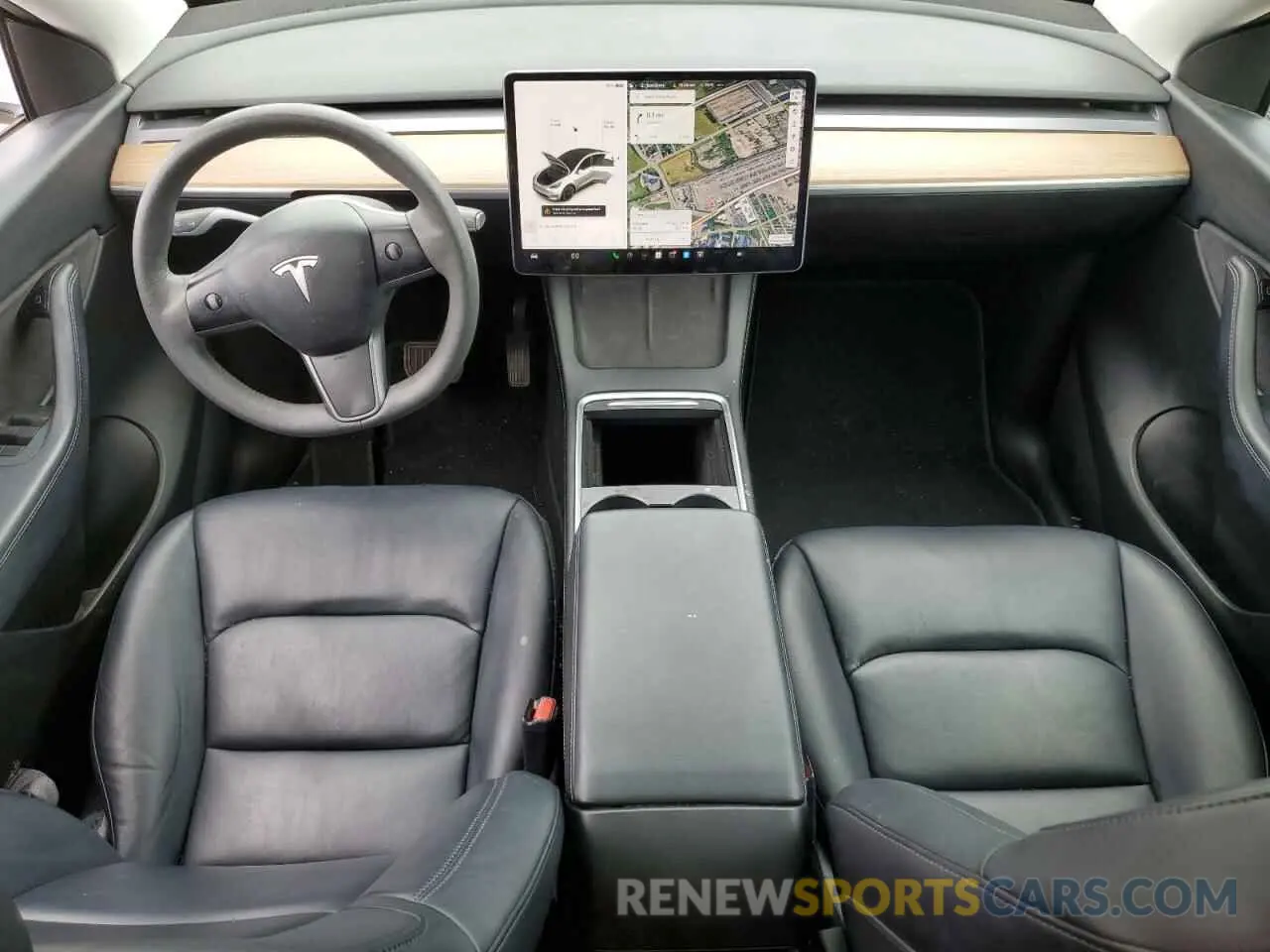 8 Фотография поврежденного автомобиля 5YJYGAEE3MF188366 TESLA MODEL Y 2021