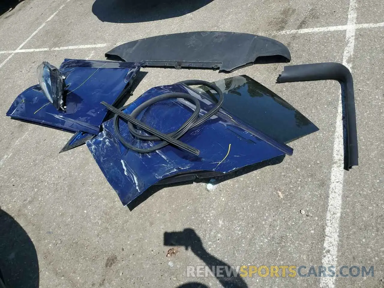 13 Фотография поврежденного автомобиля 5YJYGAEE3MF223021 TESLA MODEL Y 2021