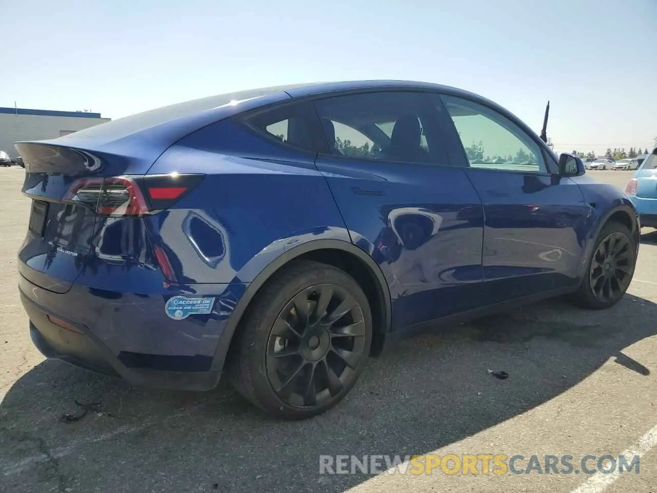 3 Фотография поврежденного автомобиля 5YJYGAEE3MF223021 TESLA MODEL Y 2021