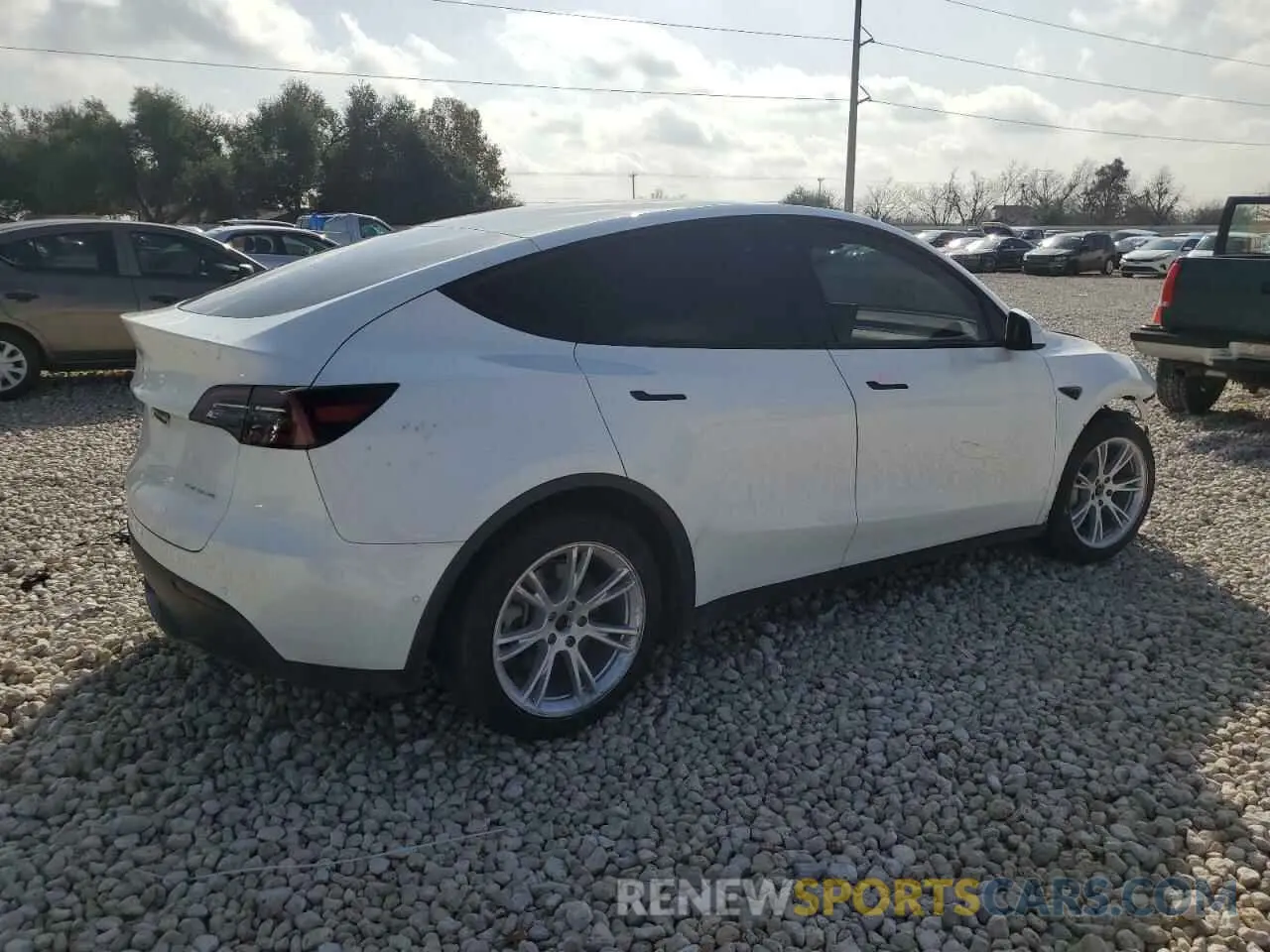3 Фотография поврежденного автомобиля 5YJYGAEE4MF150046 TESLA MODEL Y 2021